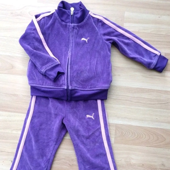 purple puma sweatsuit